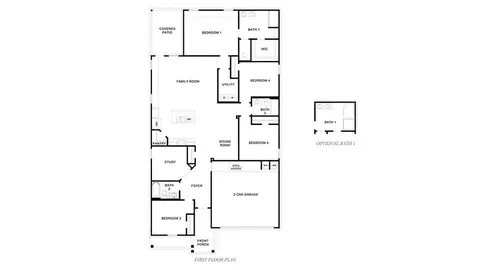 Floorplan - 9211 Wernecke Rd, Rosenberg, TX 77471 photo 1 of 1