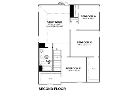 Floorplan - 6517 Adderly Rd, Pilot Point, TX 76258 photo 3 of 5