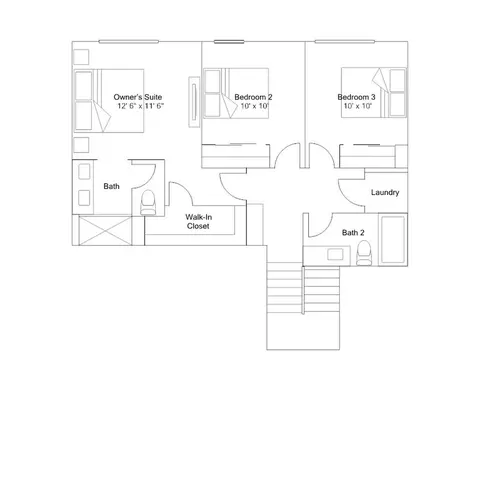 Floorplan - 2000 Gypsy Ave UNIT 2, Chula Vista, CA 91913 photo 3 of 3