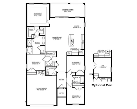 Floorplan - 9408 Bella Mar Trl, Parrish, FL 34219 photo 1 of 1
