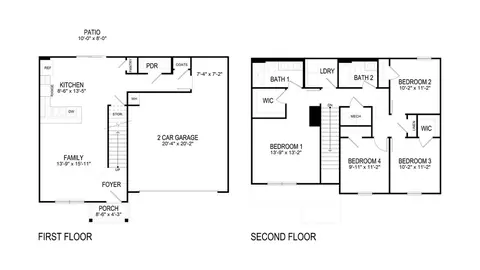Floorplan - 1002 Persimmon Holw, Greeneville, TN 37745 photo 1 of 1