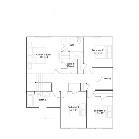 Floorplan - 302 Little Brook Ln, Moncks Corner, SC 29461 photo 2 of 2