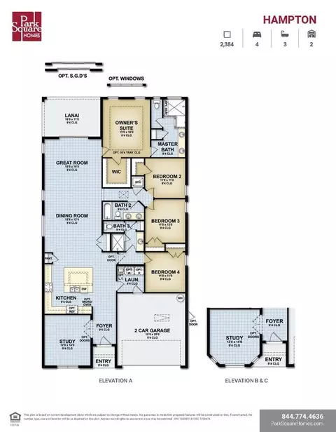 Floorplan - 913 Signet Dr, Apollo Beach, FL 33572 photo 1 of 1