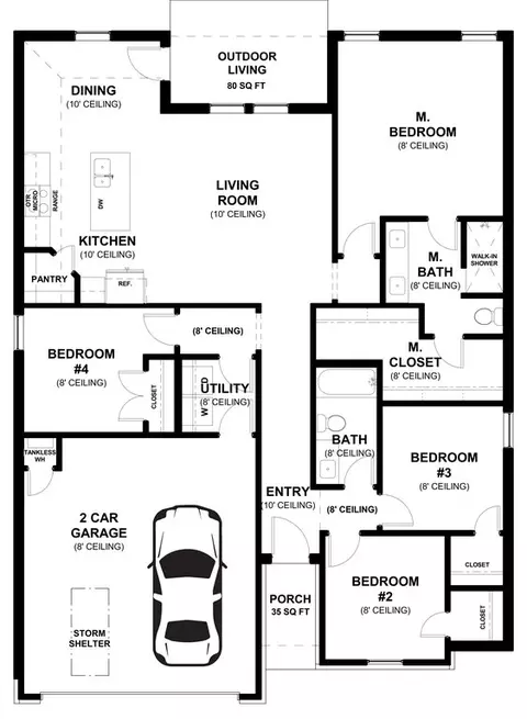 Floorplan - 2800 Heather Hvn, Moore, OK 73160 photo 2 of 4
