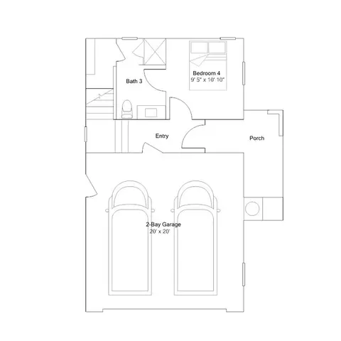Floorplan - 2570 E Hyde Pasek, Ontario, CA 91762 photo 1 of 3