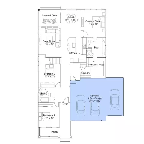 Floorplan - 24452 E Pacific Pl, Aurora, CO 80018 photo 2 of 2