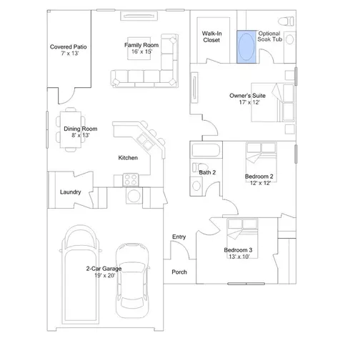Floorplan - 11430 S 240th E Ave, Broken Arrow, OK 74014 photo 5 of 6