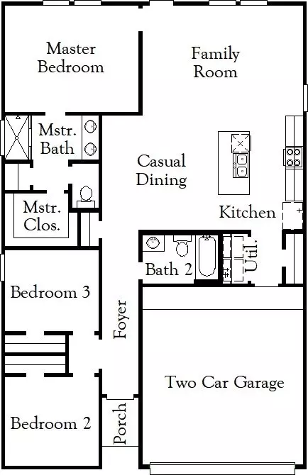 Floorplan - 3626 Compass Pointe Ct, Angleton, TX 77515 photo 1 of 1