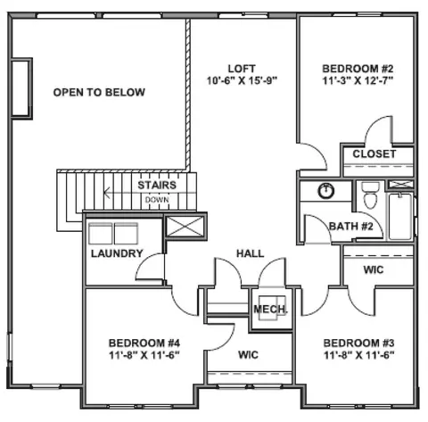Floorplan - 1024 E Ira Hodges Scenic Pkwy, Eagle Mountain, UT 84005 photo 1 of 2