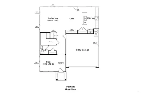 Floorplan - 870 Old Station Pointe, Angier, NC 27501 photo 1 of 5