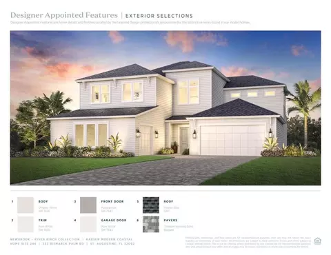 Exterior - 233 Bismarck Palm Rd, Saint Augustine, FL 32092 photo 3 of 6