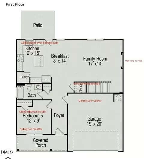 Floorplan - 70 Valley Forge Ln, Smithfield, NC 27577 photo 1 of 2