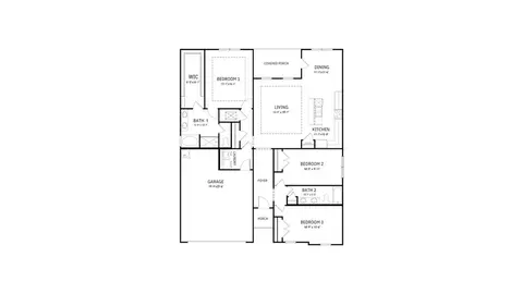 Floorplan - Knightsbridge, Alabaster, AL 35007 photo 1 of 1