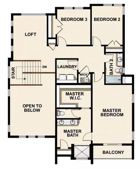 Floorplan - 2737 E Hayloft Ln, Heber, UT 84032 photo 2 of 3