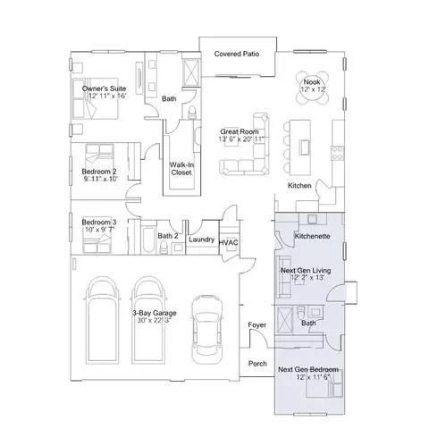 Floorplan - 63300 NE Peale St, Bend, OR 97701 photo 2 of 2