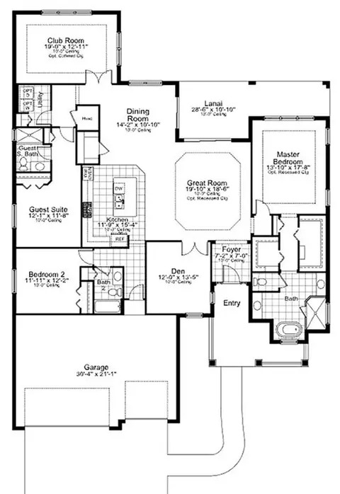 Floorplan - 13427 Old Creek Ct, Parrish, FL 34219 photo 1 of 1