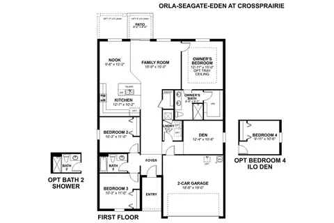 Floorplan - 2547 Great Heron Ave, Saint Cloud, FL 34773 photo 1 of 1