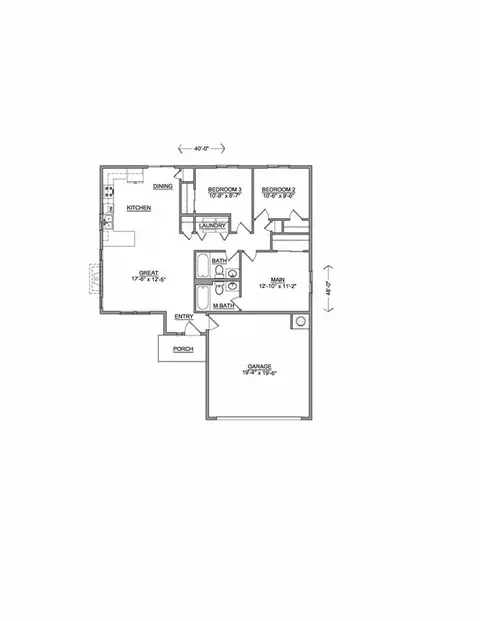 Floorplan - 109 Blantons Lp, Grandview, WA 98930 photo 1 of 1
