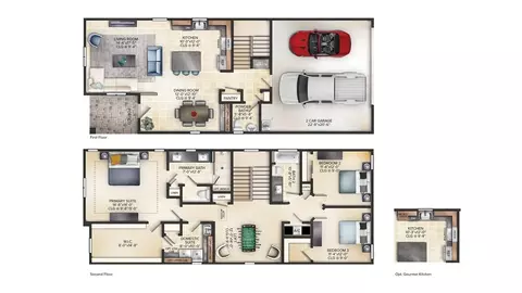 Floorplan - 4962 Prairie Preserve Run, Saint Cloud, FL 34772 photo 1 of 1
