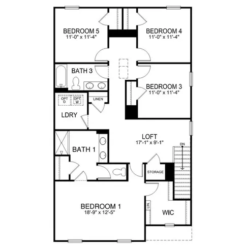 Floorplan - 2296 Springview Ct, Boiling Springs, SC 29316 photo 2 of 2