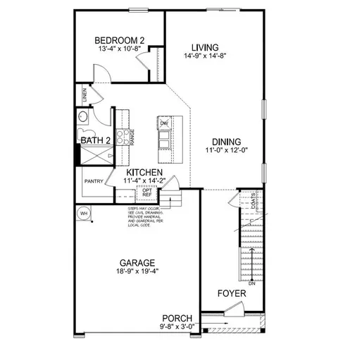 Floorplan - 2296 Springview Ct, Boiling Springs, SC 29316 photo 1 of 2