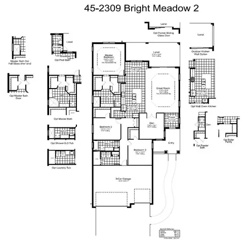 Floorplan - 13427 Old Creek Ct, Parrish, FL 34219 photo 1 of 1