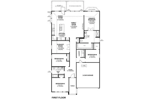 Floorplan - 5100 Edge Way, Argyle, TX 76226 photo 1 of 2