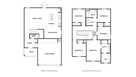Floorplan - 5318 La Rambla, Converse, TX 78109 photo 1 of 2