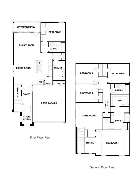 Floorplan - 13407 Eppright Trce, Manor, TX 78653 photo 1 of 1