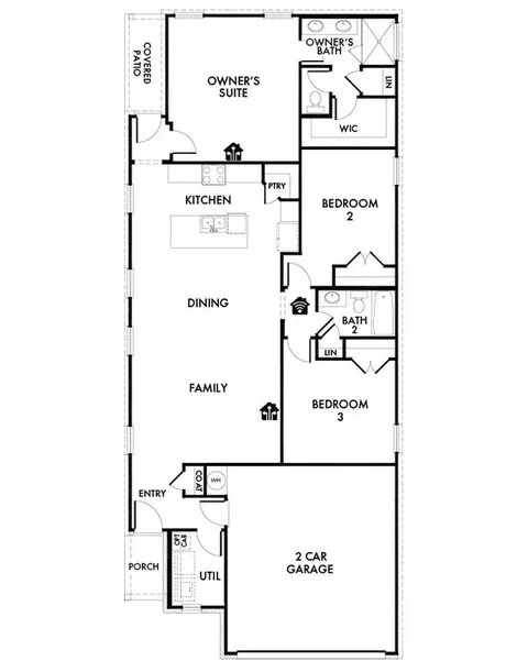 Floorplan - 111 Aston Way, Terrell, TX 75160 photo 1 of 1