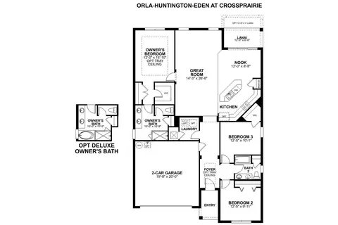 Floorplan - 2547 Great Heron Ave, Saint Cloud, FL 34773 photo 1 of 1