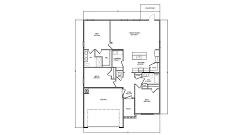 Floorplan - 3992 Oxford Ave, Chipley, FL 32428 photo 1 of 1