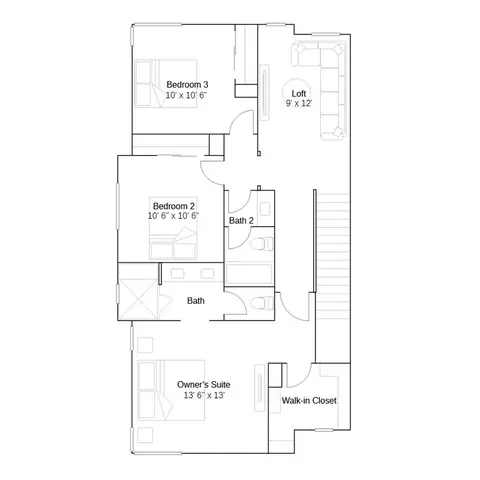Floorplan - 824 Sonia, Irvine, CA 92618 photo 3 of 3