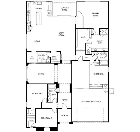 Floorplan - 1397 E Cattle Graze Loop, Sahuarita, AZ 85629 photo 1 of 1