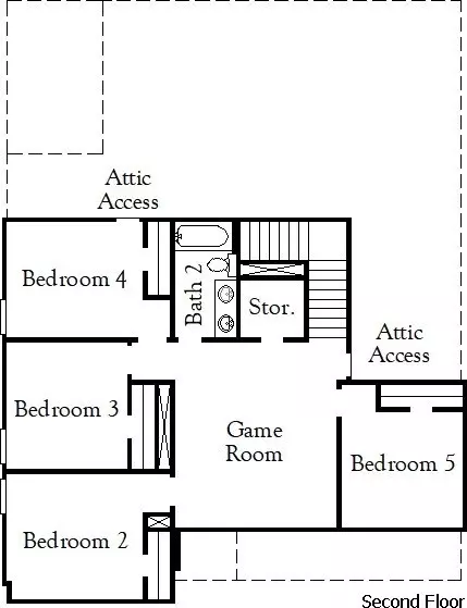 Floorplan - 12048 Moonlight Path Dr, Conroe, TX 77304 photo 2 of 2
