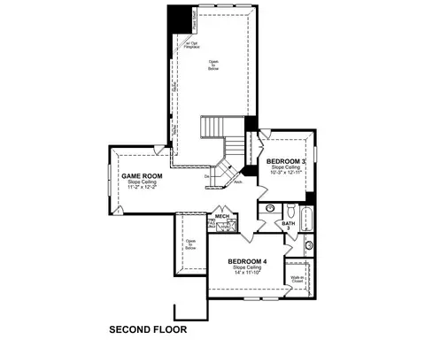 Floorplan - 4705 Buttonbush Dr, Venus, TX 76084 photo 2 of 2