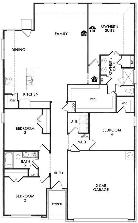 Floorplan - 1806 Apache Cir, Cleburne, TX 76033 photo 1 of 1