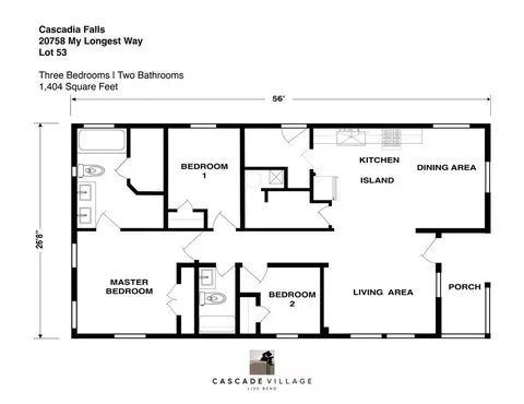 Floorplan - 63700 Cascade Village Dr, Bend, OR 97701 photo 1 of 1