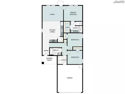 Floorplan - 103 Roost Rd, Elgin, TX 78621 photo 1 of 1