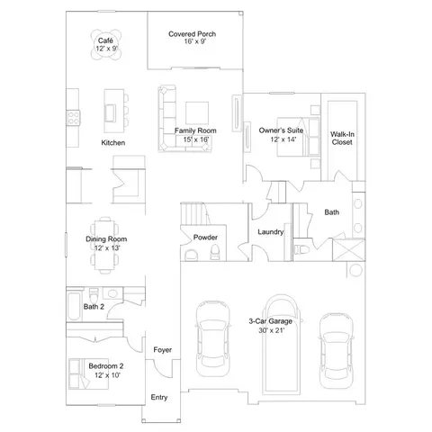 Floorplan - 1233 SE Cove Rd, Stuart, FL 34997 photo 1 of 2