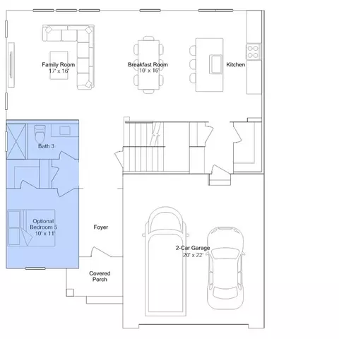 Floorplan - 14942 S Henebry Ln, Plainfield, IL 60544 photo 2 of 5