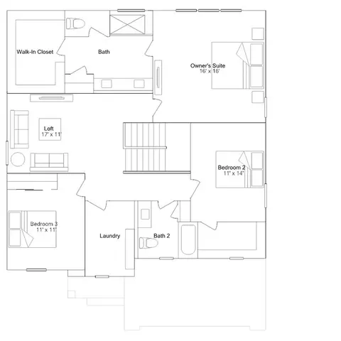 Floorplan - 14942 S Henebry Ln, Plainfield, IL 60544 photo 4 of 5
