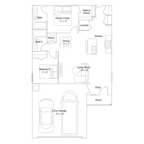 Floorplan - 105 N Lopp Ranch Rd, Haskell, OK 74436 photo 1 of 1
