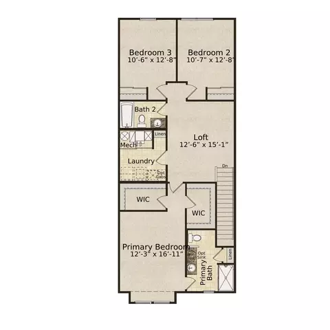 Floorplan - 175 Sesame Loop, Saint Charles, MO 63303 photo 2 of 2