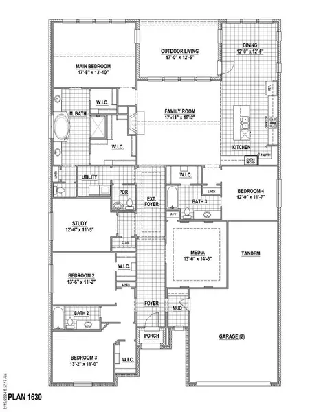 Floorplan - 4805 Triadic Ln, Prosper, TX 75078 photo 1 of 6