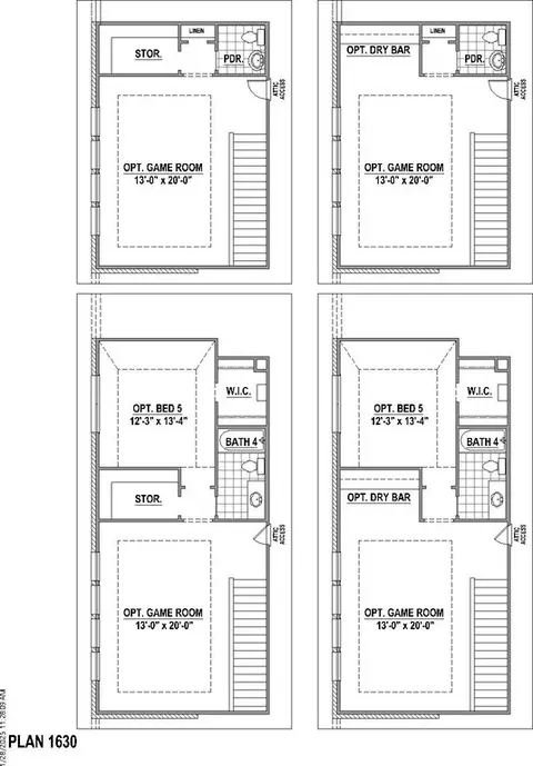 Floorplan - 4805 Triadic Ln, Prosper, TX 75078 photo 6 of 6