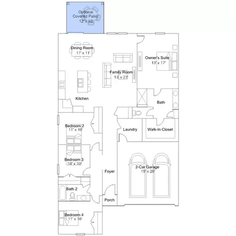 Floorplan - 1264 Patchouli Loop, Longs, SC 29568 photo 1 of 1