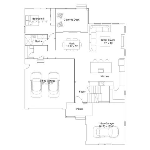 Floorplan - 3381 S Orchard St, Morrison, CO 80465 photo 1 of 1