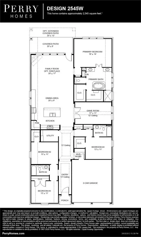 Floorplan - 514 Cooper St, Celina, TX 75009 photo 1 of 1