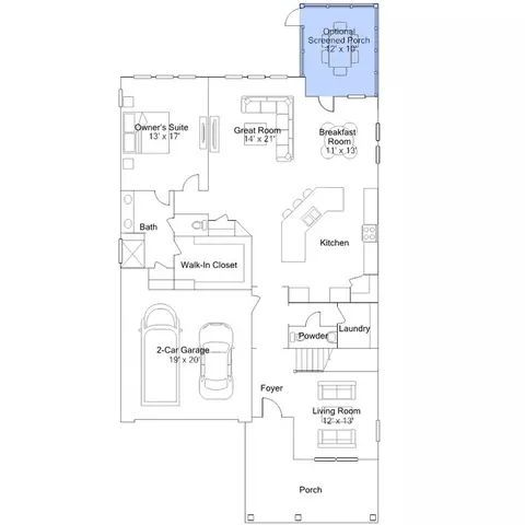 Floorplan - 142 Beamon Loop, Summerville, SC 29486 photo 5 of 7